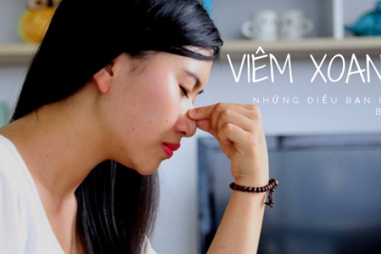 Hiểu về bệnh viêm xoang