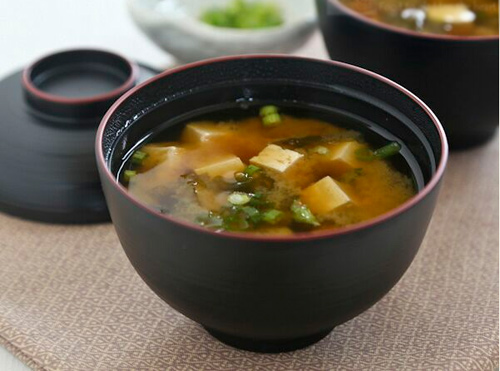 chế độ ăn, chế độ ăn của người Nhật, súp Miso