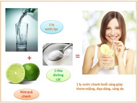 Uống nước ấm vào buổi sáng - Giảm cân, thanh lọc cơ thể